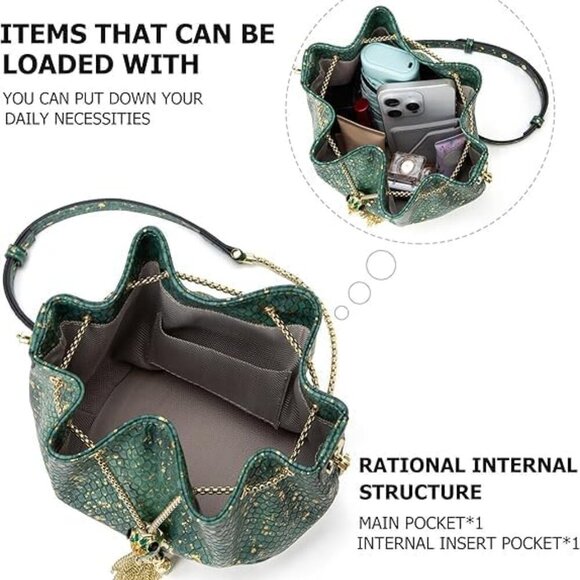 Bling Crystal Rhinestone Purse for Women Sparkly Clutch Handbag Crossbody Bag fo - Picture 4 of 6